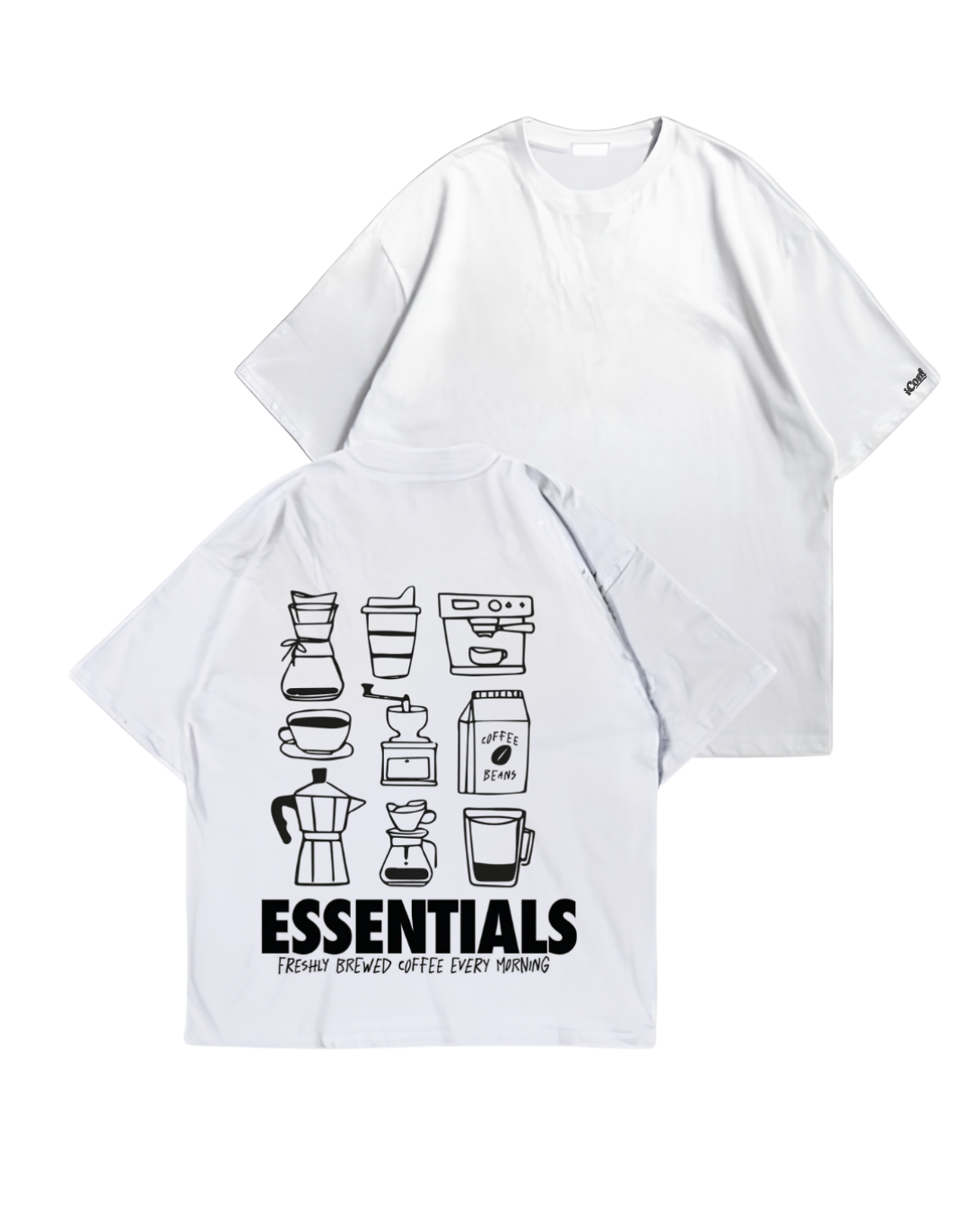 ESSENTIALS - Oversize Baskılı Unisex T-shirt