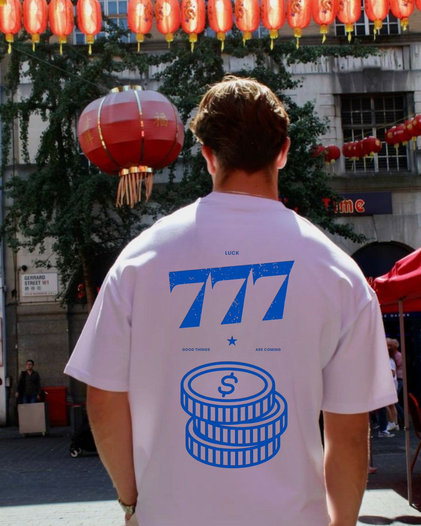 777 - Oversize Baskılı Unisex T-shirt