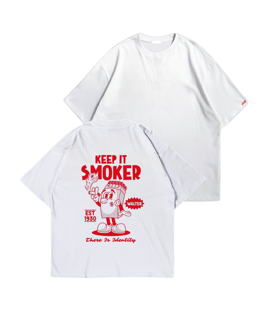 KEEP IT - Oversize Baskılı Unisex T-shirt