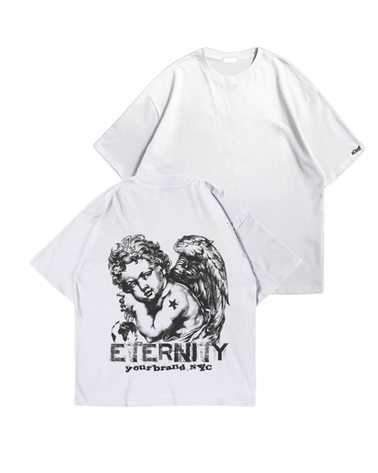 ETERNITY - Oversize Baskılı Unisex T-shirt