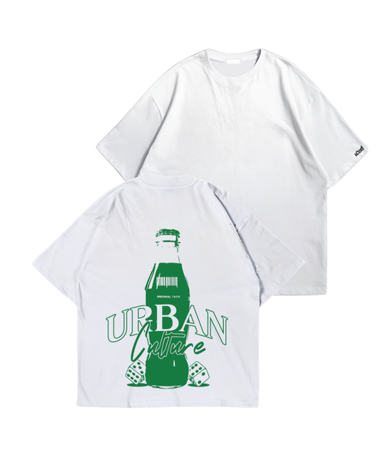 URBAN - Oversize Baskılı Unisex T-shirt