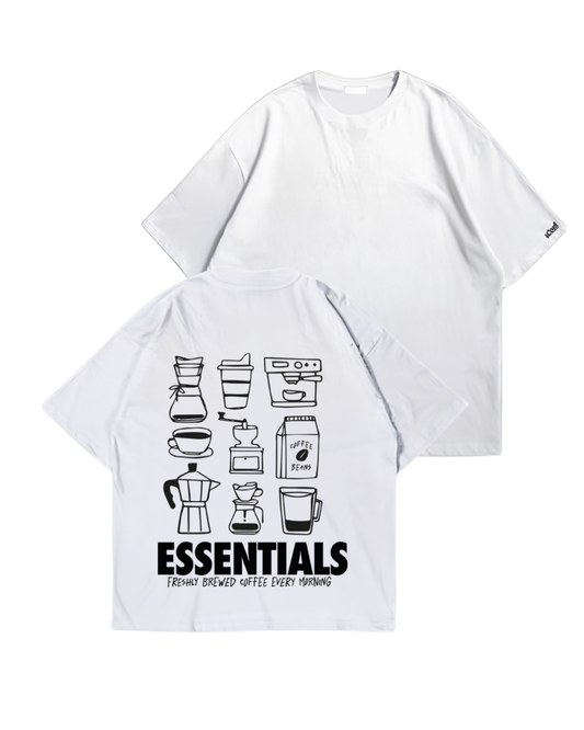 ESSENTIALS - Oversize Baskılı Unisex T-shirt