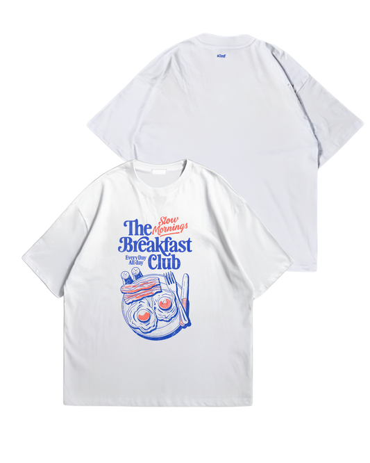 THE BREAKFAST CLUB - Oversize Baskılı Unisex T-shirt
